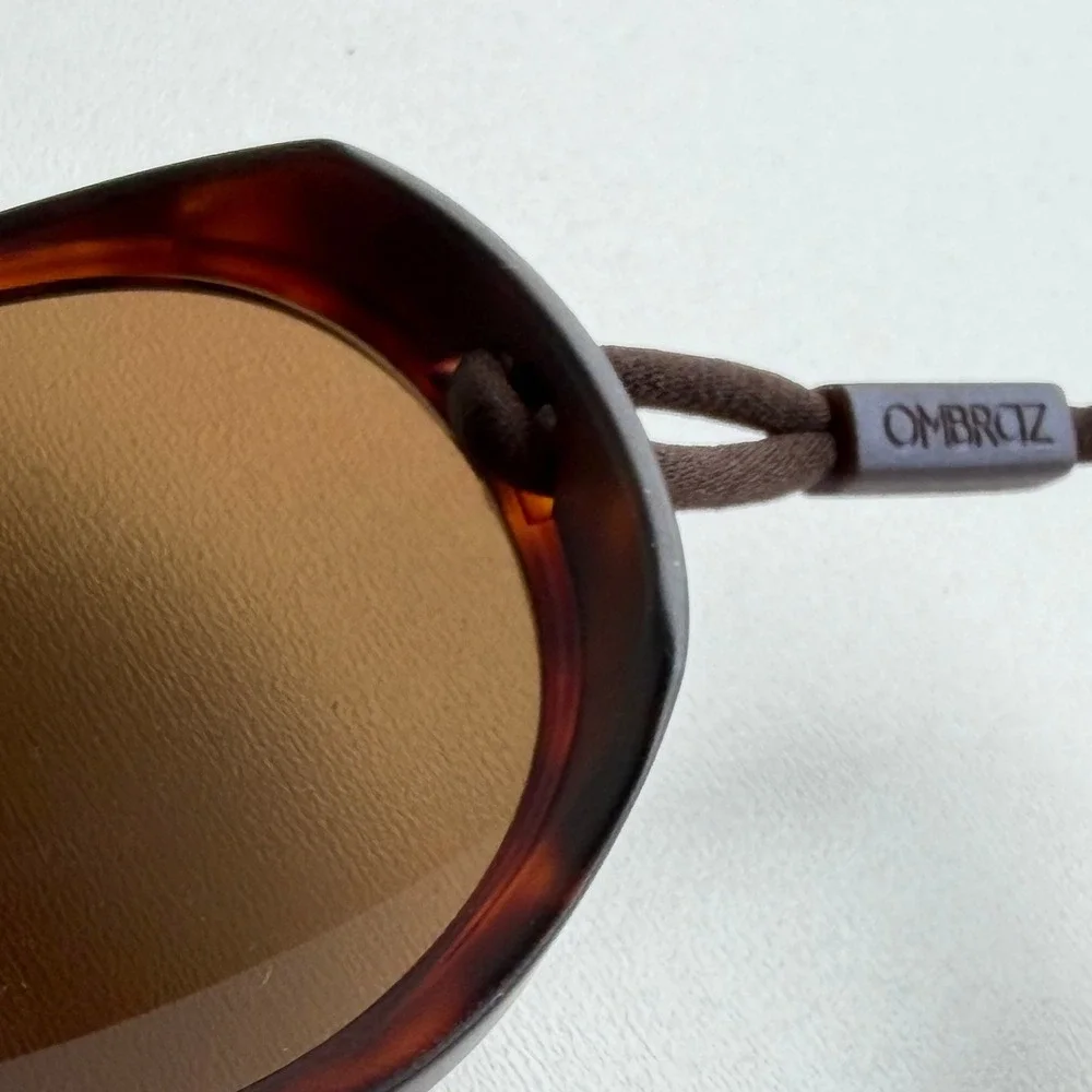 Ombraz Dolomite Armless Polarized Sunglasses Tortoise Shell Outdoor Ultralight